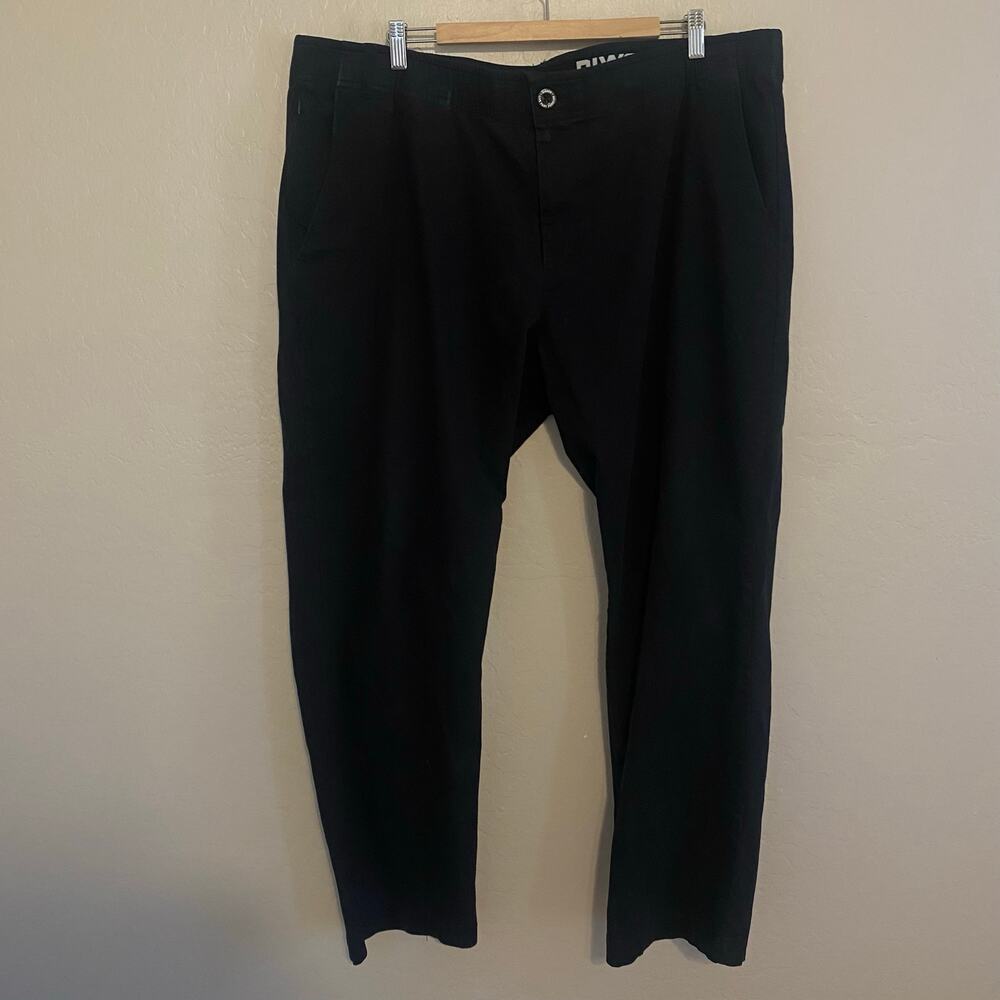 Dixxon Flannel Co D-Flexx Pants Black Mens Size 42x30 Stretch Casual Work Chinos